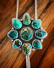 RESERVED FOR CONNIE - Remaining balance on custom turquoise bolo