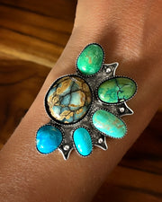 Turquoise Collector's warrior cuff, ring, or pendant