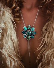 RESERVED FOR CONNIE - Remaining balance on custom turquoise bolo